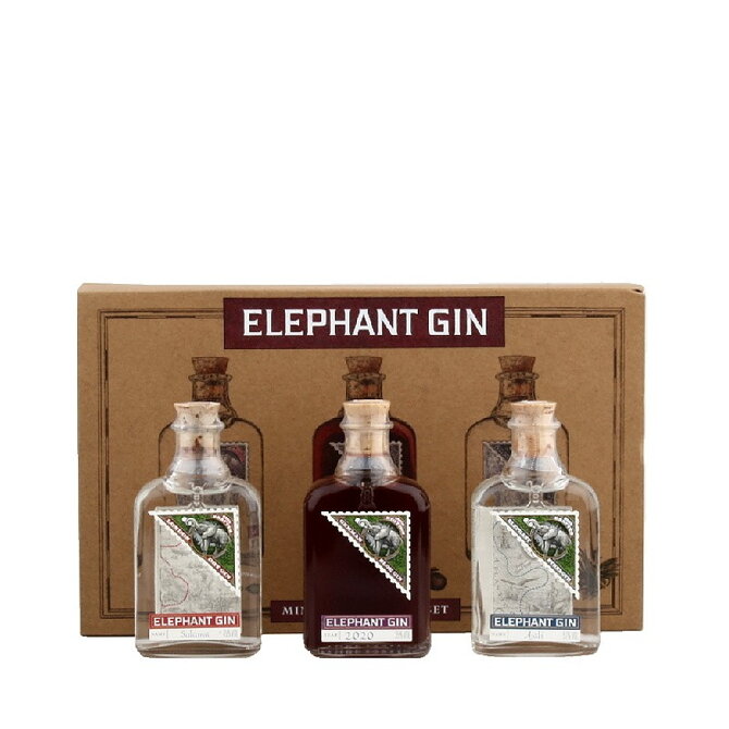 Elephant Gin Set 3 x 0,05 l